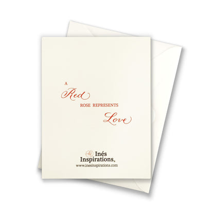 Red Rose Greeting Cards