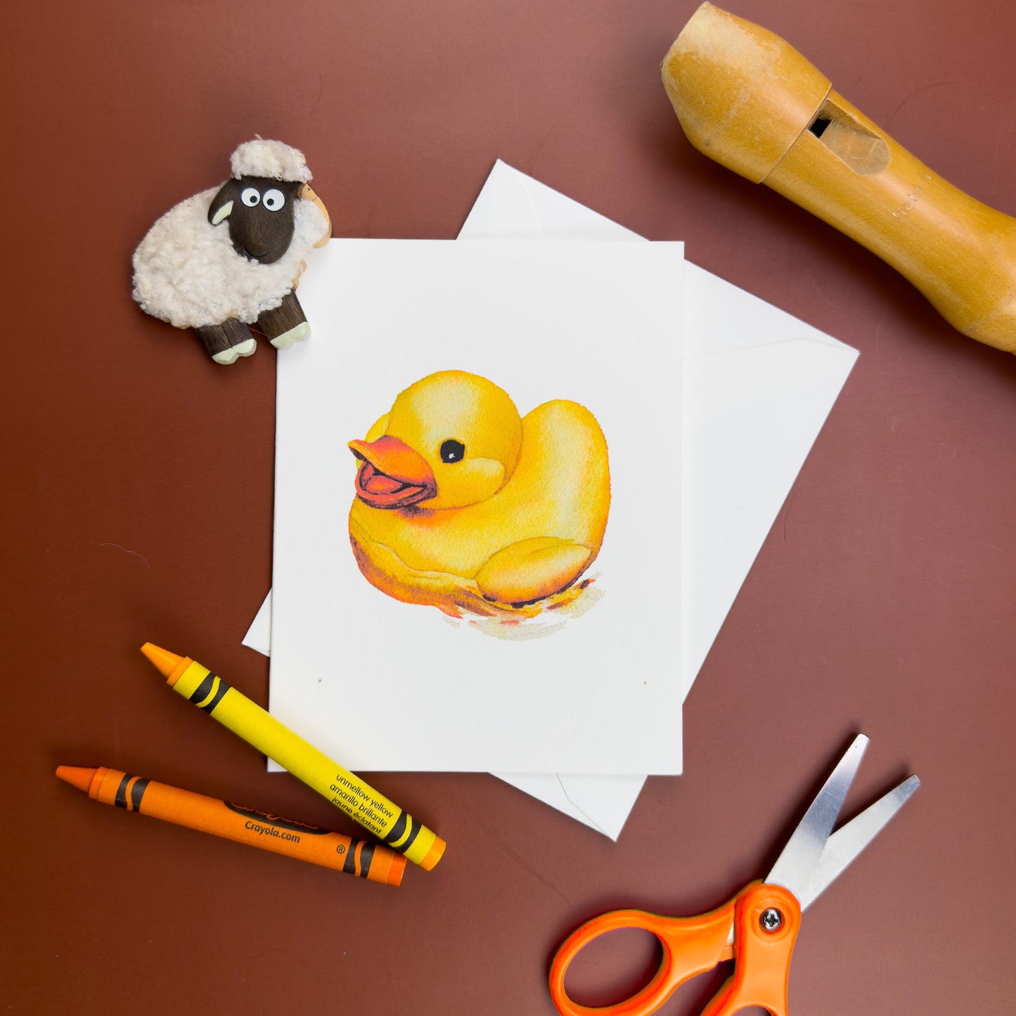Rubber Duck Greeting Card