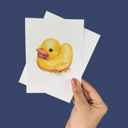 Rubber Duck Greeting Card
