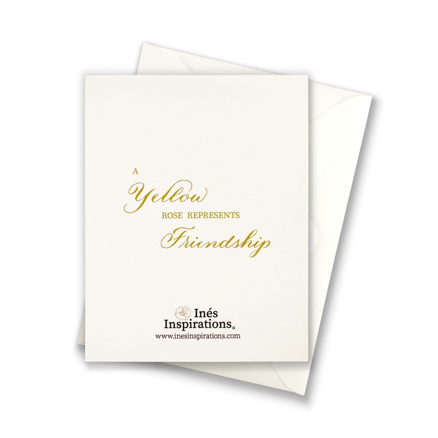Yellow Rose Greeting Cards